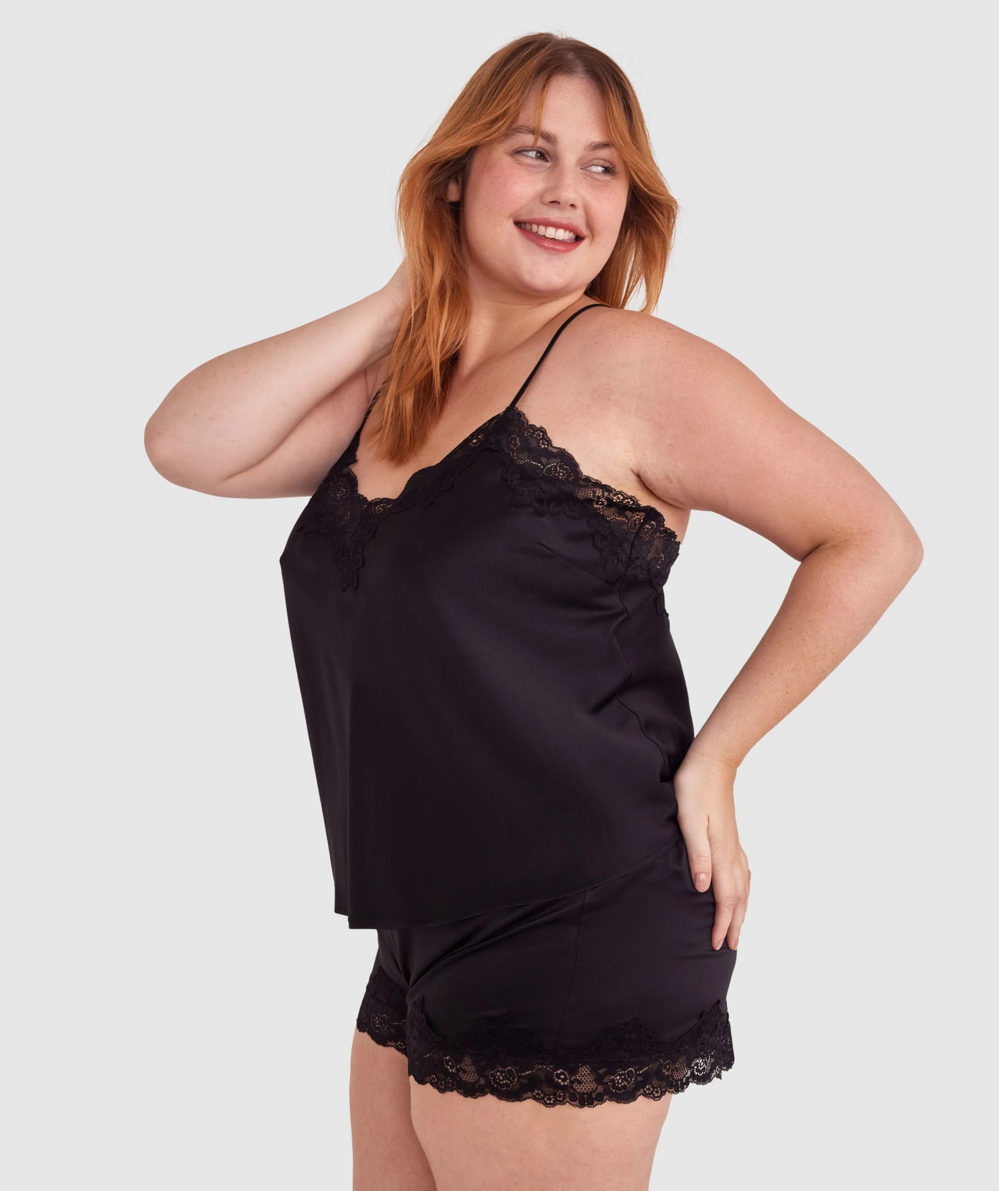 Angelica Cami - Black 2 Angelica Cami - Black - Image 2