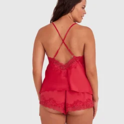 Angelica Cami - Red 7 Angelica Cami - Red -brasnthings shop angelica cami red 01324305