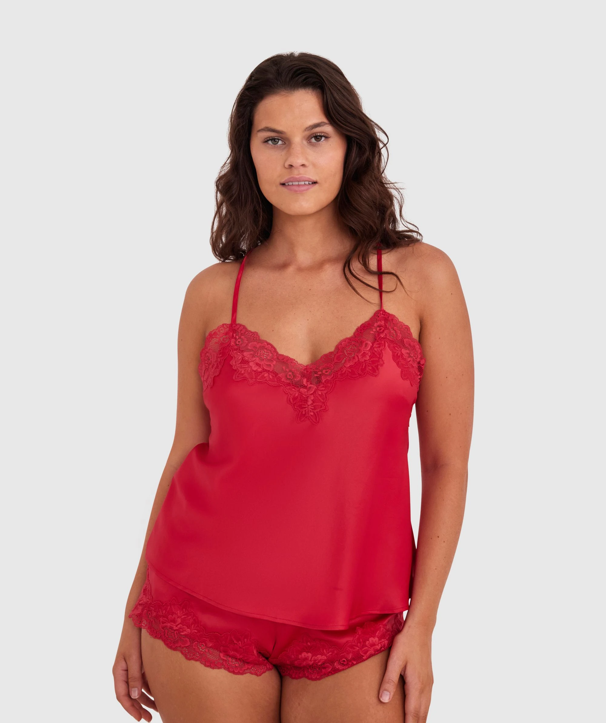 Angelica Cami - Red 1 Angelica Cami - Red