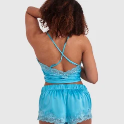 Angelica Short - Teal 9 Angelica Short - Teal -brasnthings shop angelica short teal 01324406 8