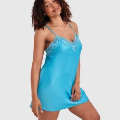 Angelica Slip - Teal