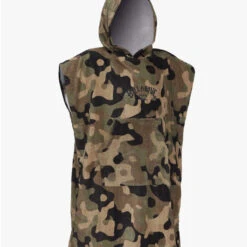 BILLABONG HOODED PONCHO TOWEL CAMO