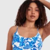 Blue Tropics Cami - Cobalt Blue