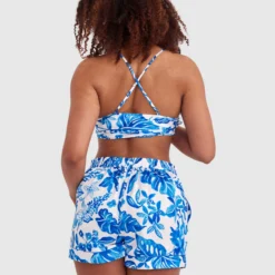 Blue Tropics Short - Cobalt Blue 9 Blue Tropics Short - Cobalt Blue -brasnthings shop blue tropics short cobalt blue 01464301 18
