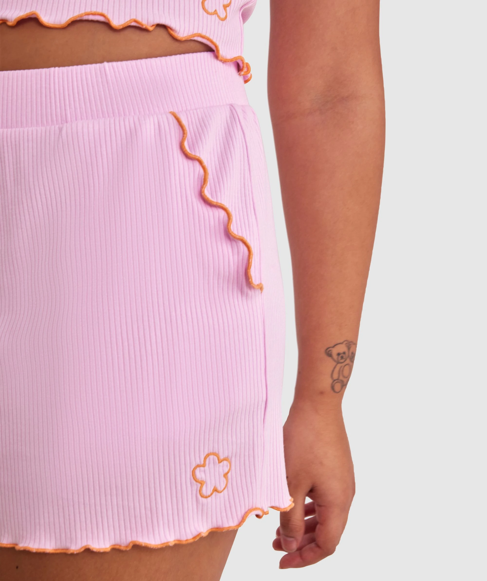 Chelsea Short - Pale Pink 4 Chelsea Short - Pale Pink - Image 4