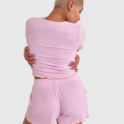 Chelsea Short - Pale Pink 7 Chelsea Short - Pale Pink -brasnthings shop chelsea short pale pink 01435001 8