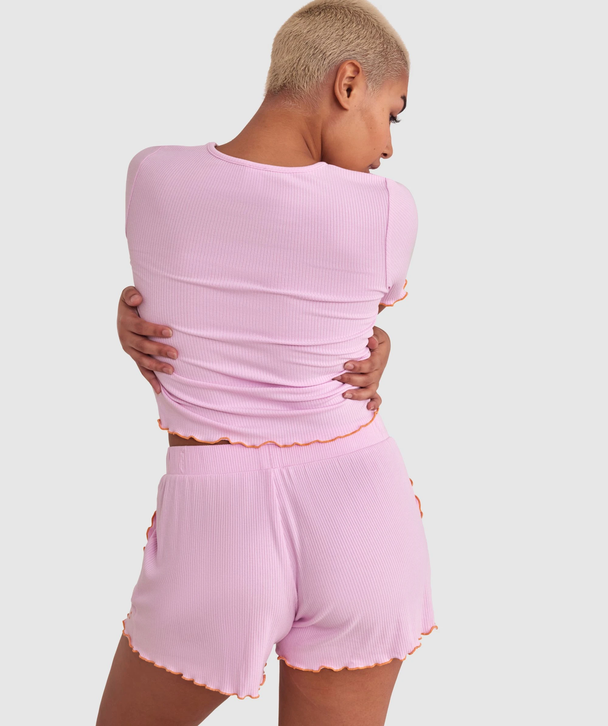 Chelsea Short - Pale Pink 3 Chelsea Short - Pale Pink - Image 3