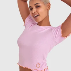 Chelsea Short Sleeve - Pale Pink -brasnthings shop chelsea short sleeve pale pink 01434901 10