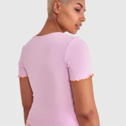 Chelsea Short Sleeve - Pale Pink -brasnthings shop chelsea short sleeve pale pink 01434901 6