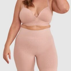 Cooling Seamfree Thigh Shaper - Nude