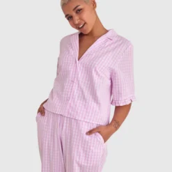 Dorothy Short Sleeve - Pale Pink