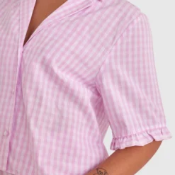 Dorothy Short Sleeve - Pale Pink 8 Dorothy Short Sleeve - Pale Pink -brasnthings shop dorothy short sleeve pale pink 01322903 15