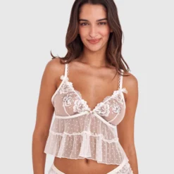 Enchanted Blooms Of Lisse Cami - Ivory