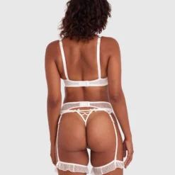 Enchanted Blooms Of Lisse Suspender - Ivory 9 Enchanted Blooms Of Lisse Suspender - Ivory -brasnthings shop enchanted blooms of lisse suspender ivory 01460101 3