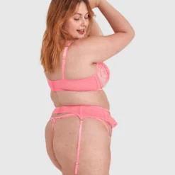 Enchanted Dreaming Of You Suspender - Pink 7 Enchanted Dreaming Of You Suspender - Pink -brasnthings shop enchanted dreaming of you suspender pink 01359902 8