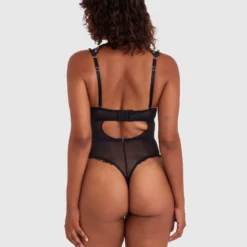 Enchanted Moonlight In Vermont Bodysuit - Black -brasnthings shop enchanted moonlight in vermont bodysuit black 01462701 4