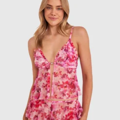 Florence Short - Print Floral -brasnthings shop florence short print floral 01465001 4