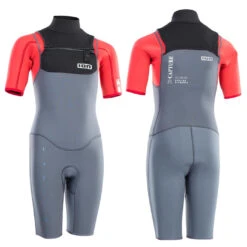ION KIDS WETSUIT CAPTURE 2/2 SHORTY FRONT ZIP