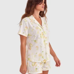 Lemon Squeeze Short Sleeve - Print 8 Lemon Squeeze Short Sleeve - Print -brasnthings shop lemon squeeze short sleeve print 01485201 7