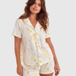 Lemon Squeeze Short Sleeve - Print 10 Lemon Squeeze Short Sleeve - Print -brasnthings shop lemon squeeze short sleeve print 01485201 9
