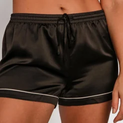 Liquid Satin Short - Black