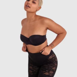 Luxe Solutions Thigh Shaper - Black 8 Luxe Solutions Thigh Shaper - Black -brasnthings shop luxe solutions thigh shaper black 01417501 10