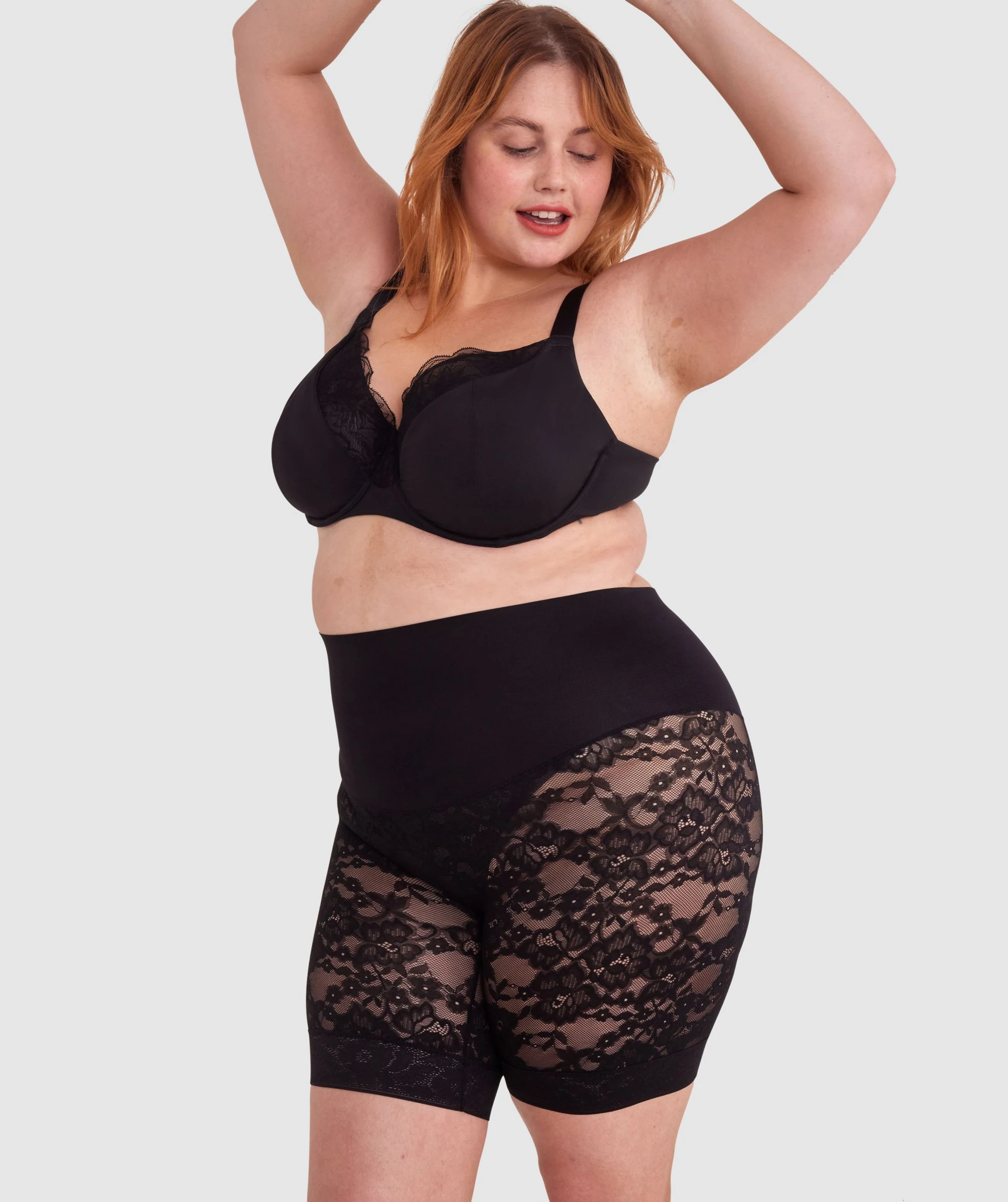 Luxe Solutions Thigh Shaper - Black 1 Luxe Solutions Thigh Shaper - Black