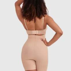 Microfibre Thigh Shaper - Nude -brasnthings shop microfibre thigh shaper nude 00492801