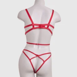 Night Games Bleeding Hearts Bedroom Bodysuit - Red 9 Night Games Bleeding Hearts Bedroom Bodysuit - Red -brasnthings shop night games bleeding hearts bedroom bodysuit red 01468301 7