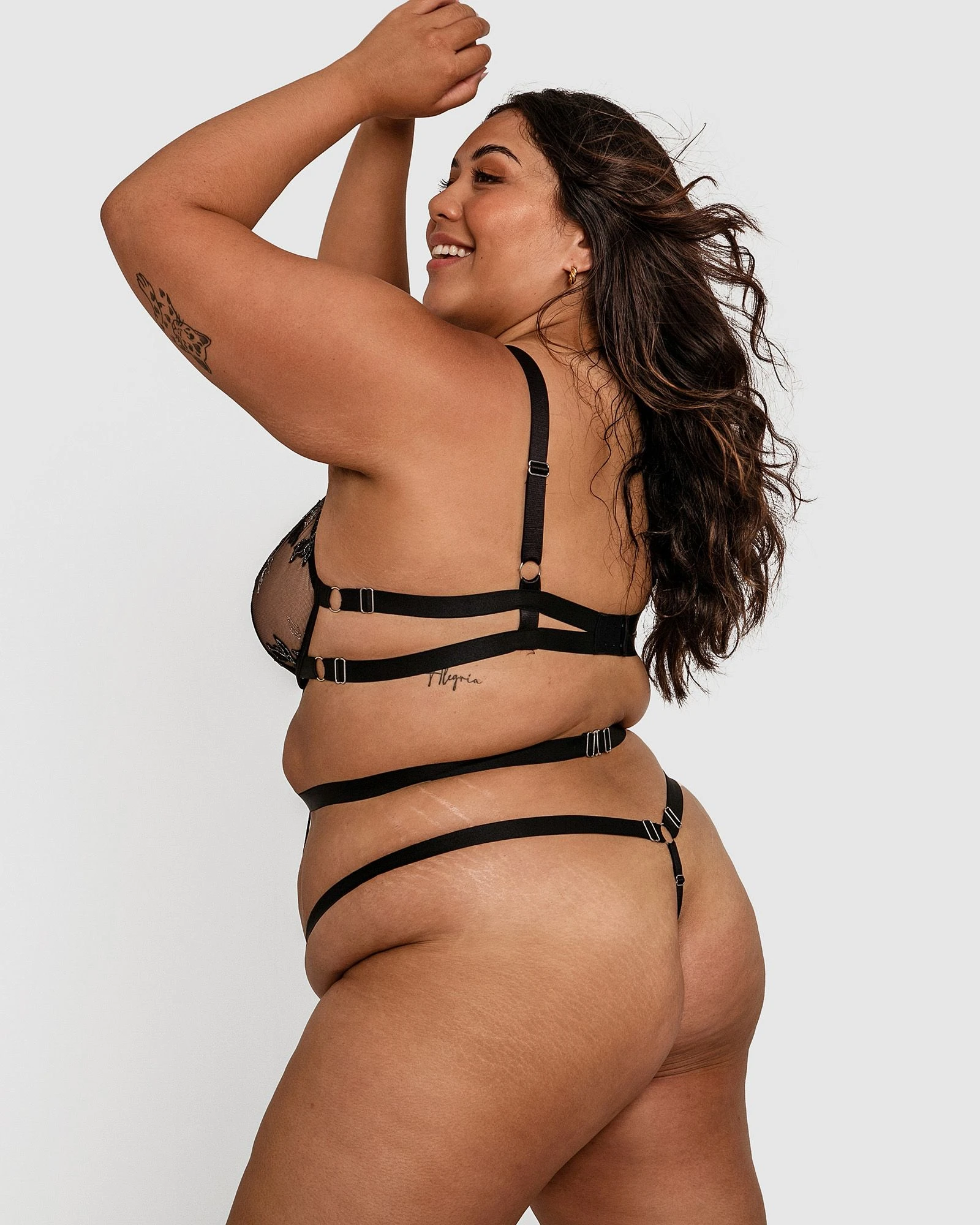 Night Games Empowered Underwire Bodysuit - Black 7 Night Games Empowered Underwire Bodysuit - Black - Image 7