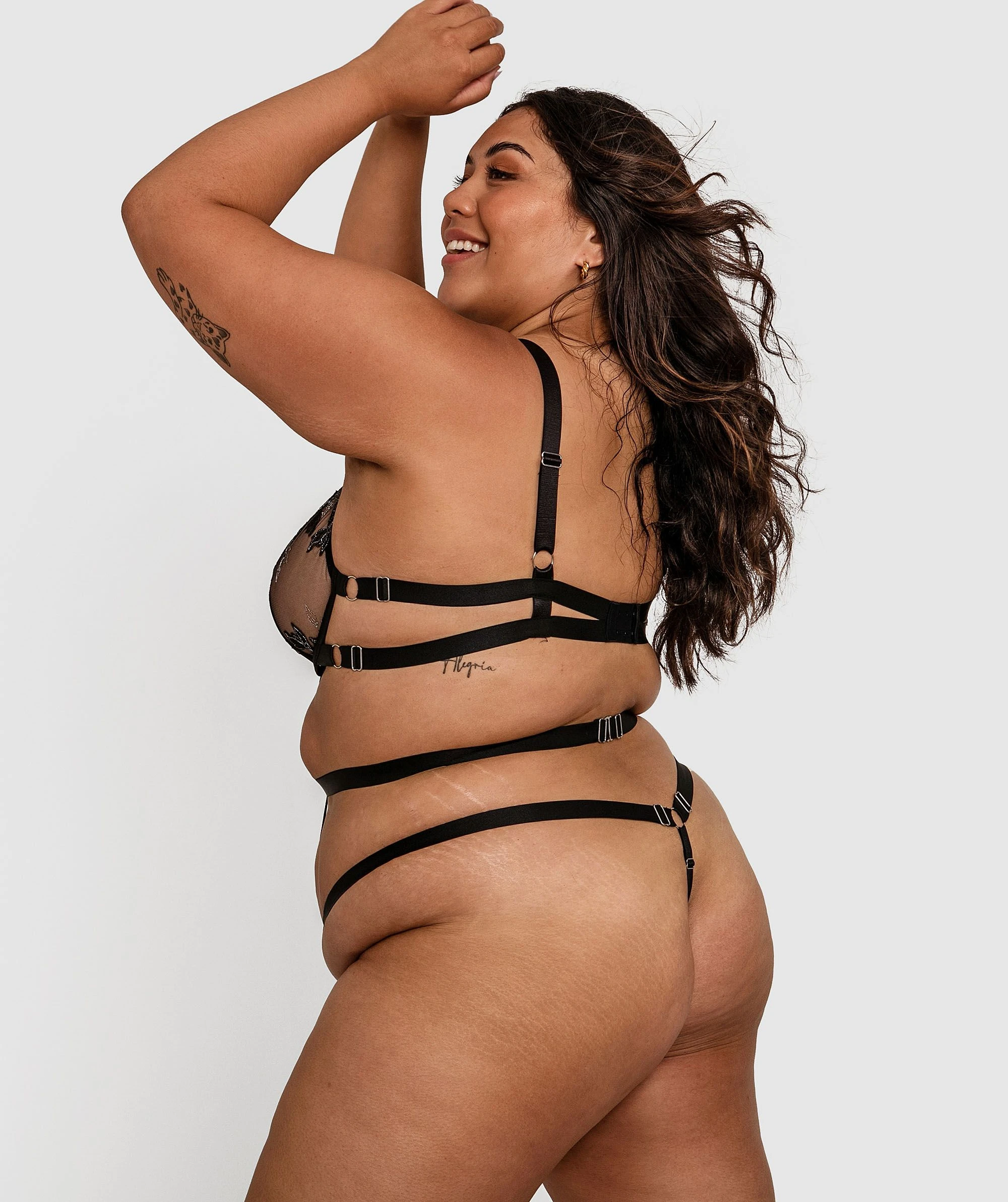 Night Games Empowered Underwire Bodysuit - Black 3 Night Games Empowered Underwire Bodysuit - Black - Image 3