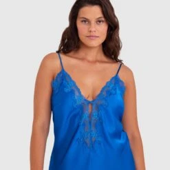 Night Games Fantasy Slip - Blue -brasnthings shop night games fantasy slip blue 01481403