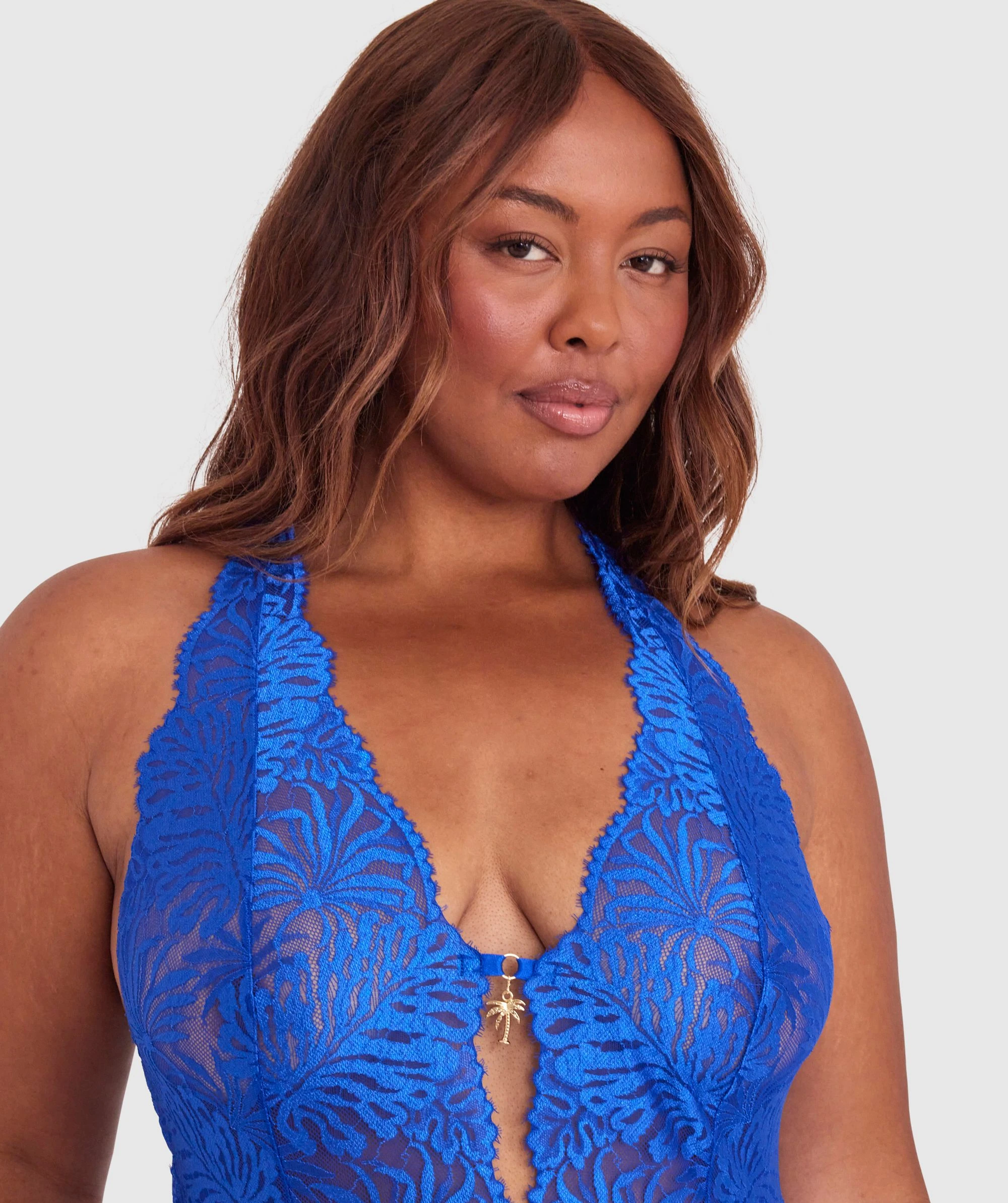 Night Games Malibu Nights Slip Dress - Cobalt Blue 4 Night Games Malibu Nights Slip Dress - Cobalt Blue - Image 4