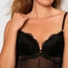 Nicolette Push Up Babydoll - Black