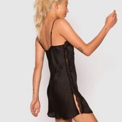 Samantha Slip - Black 8 Samantha Slip - Black -brasnthings shop night games samantha slip black 01088403 10