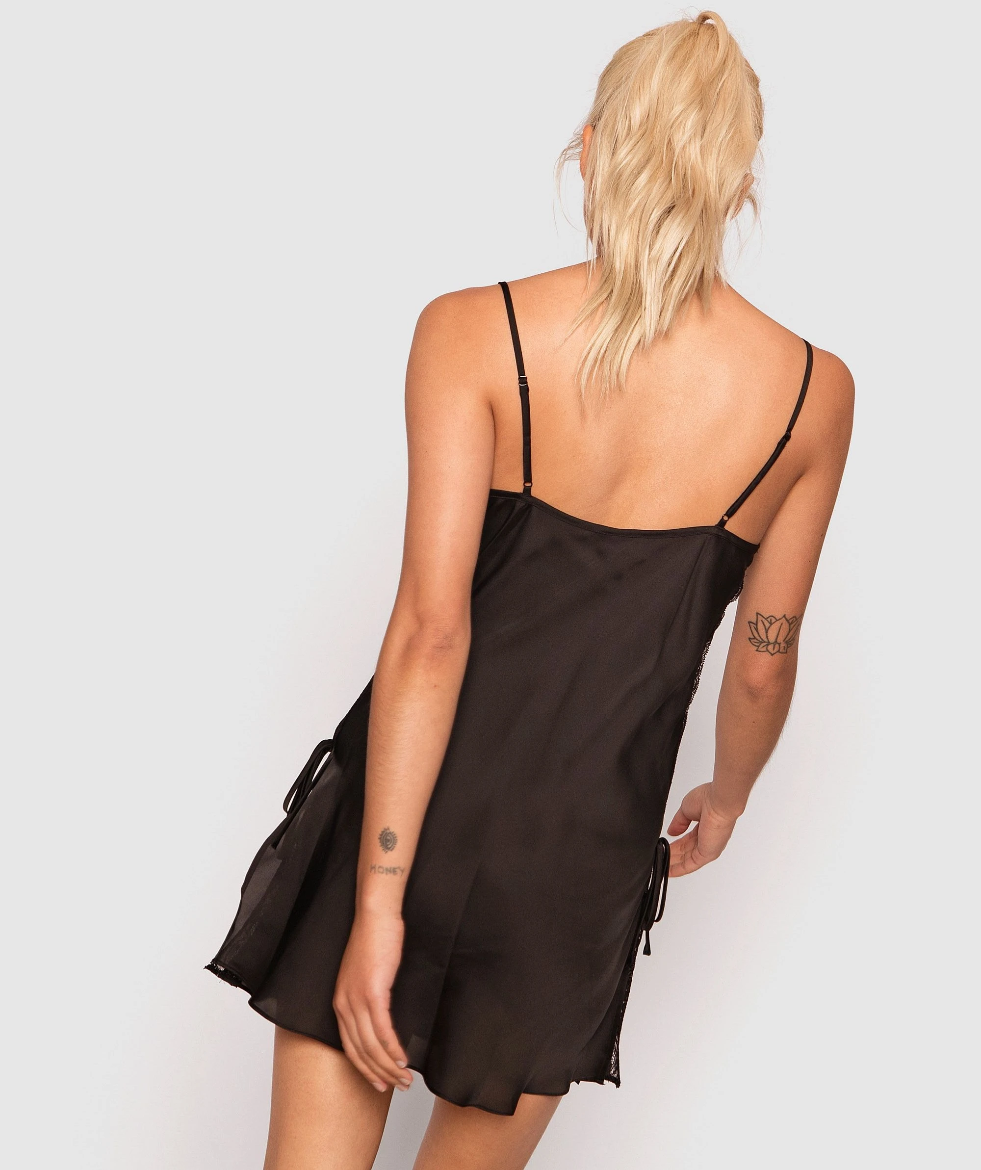 Samantha Slip - Black 4 Samantha Slip - Black - Image 4