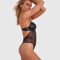 Night Games Simply Sexy Push Up Bodysuit - Black -brasnthings shop night games simply sexy push up bodysuit black 01433701 20