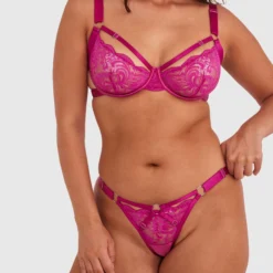 Night Games Summer Crush Soft Cup & Mini V Set - Pink -brasnthings shop night games summer crush soft cup mini v set pink 01486001