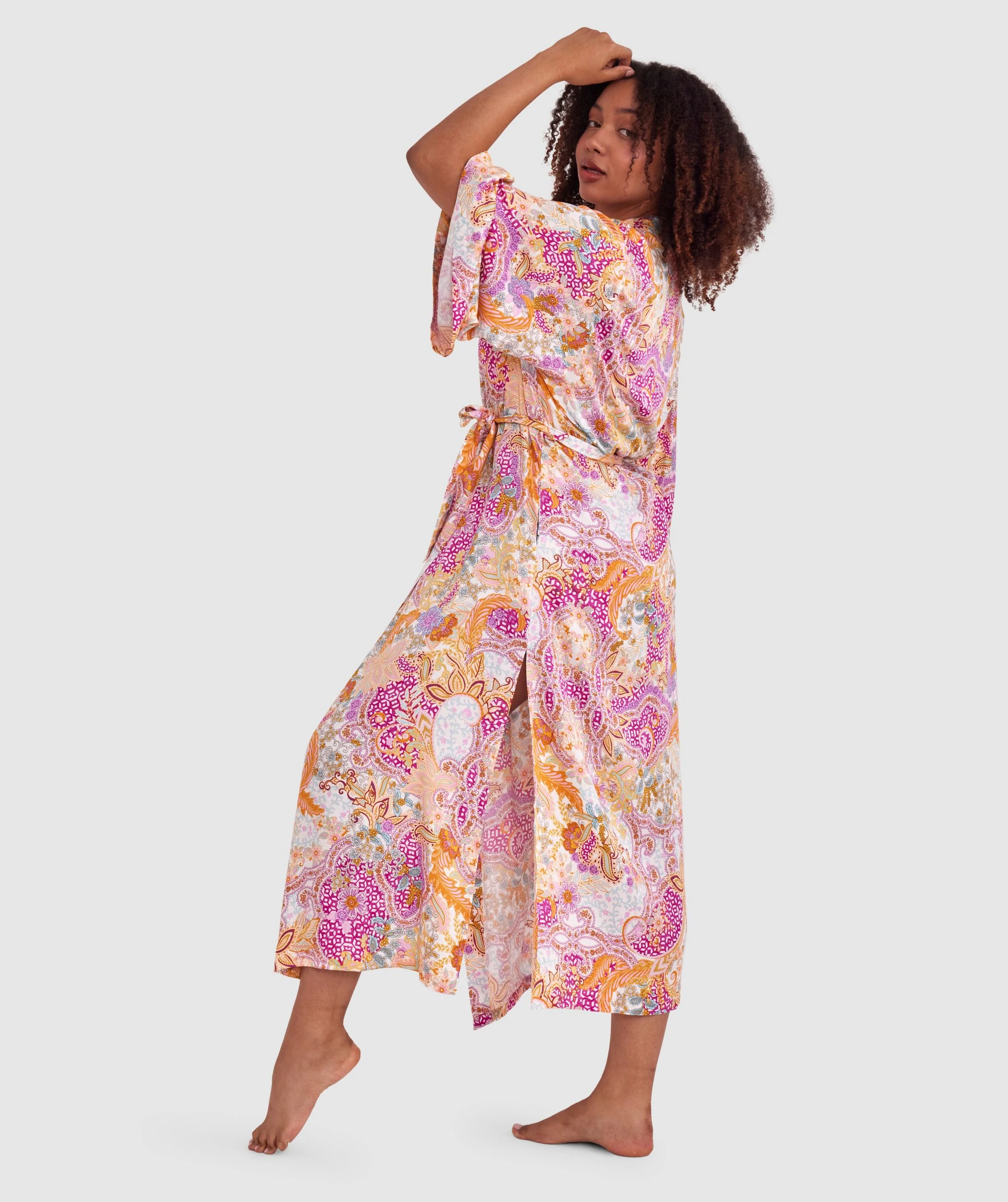 Palmer Long Wrap - Print Paisley 4 Palmer Long Wrap - Print Paisley - Image 4