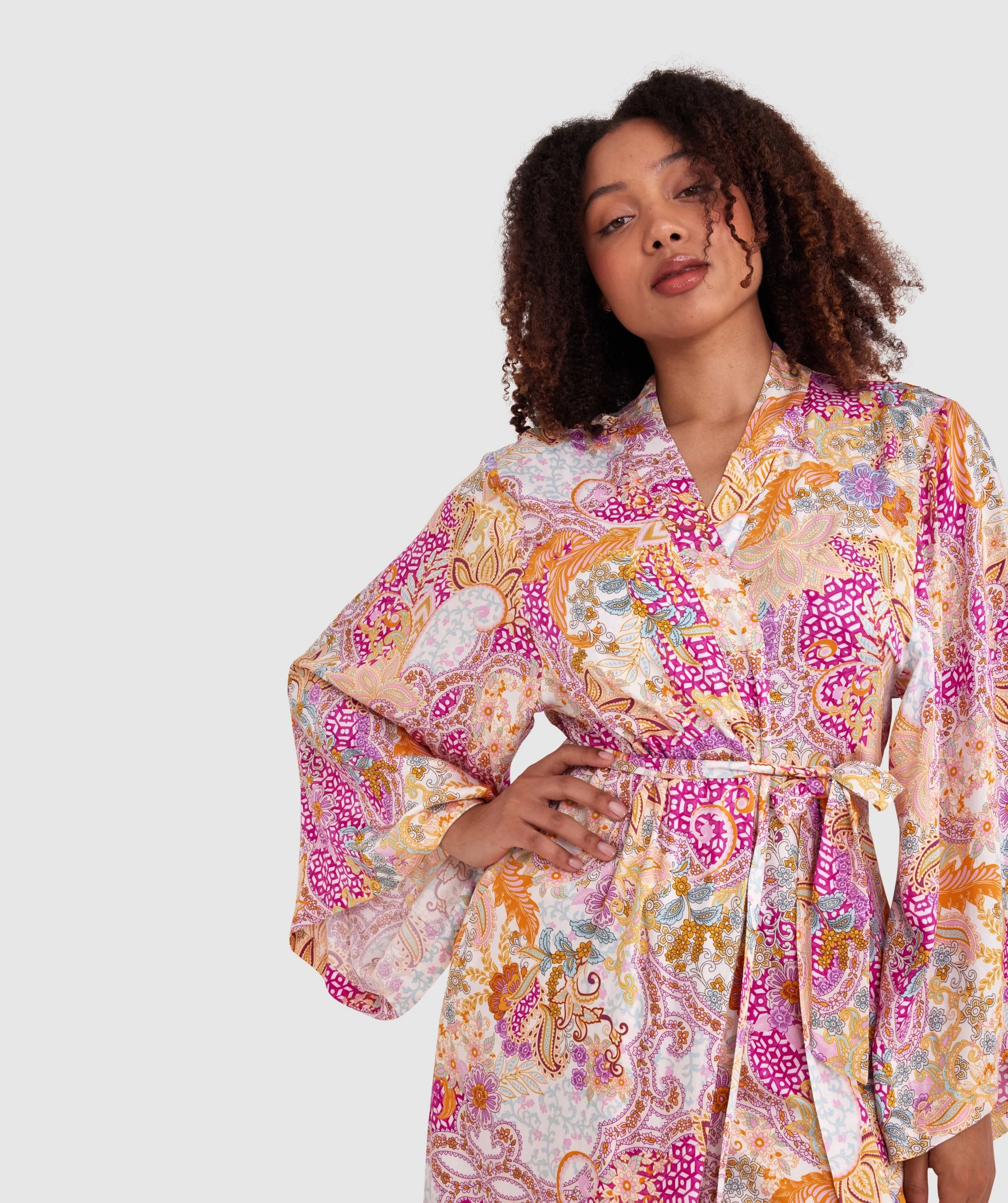 Palmer Long Wrap - Print Paisley 5 Palmer Long Wrap - Print Paisley - Image 5