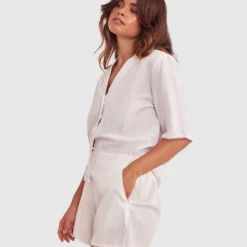 Penny Short - Ivory -brasnthings shop penny short ivory 01466101 6