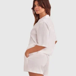 Penny Short Sleeve - Ivory -brasnthings shop penny short sleeve ivory 01466001 6