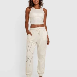 Rib Tank With Shelf Bra - Eggshell