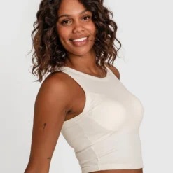 Rib Tank With Shelf Bra - Eggshell -brasnthings shop rib tank with shelf bra eggshell 01406805 4