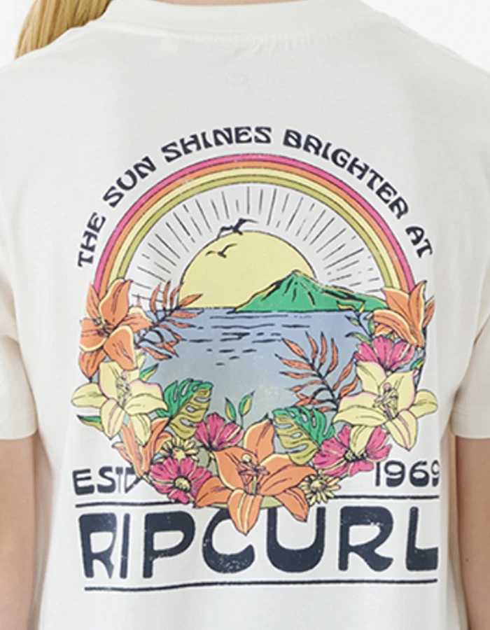 RIP CURL BRIGHTER SUN TEE GIRL 4 RIP CURL BRIGHTER SUN TEE GIRL - Image 4