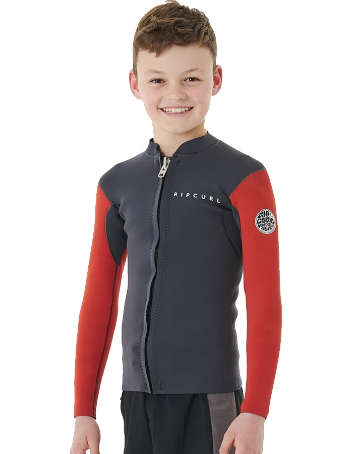 RIP CURL DAWN PATROL LONG SLEEVE JACKET BOYS 2 RIP CURL DAWN PATROL LONG SLEEVE JACKET BOYS - Image 2