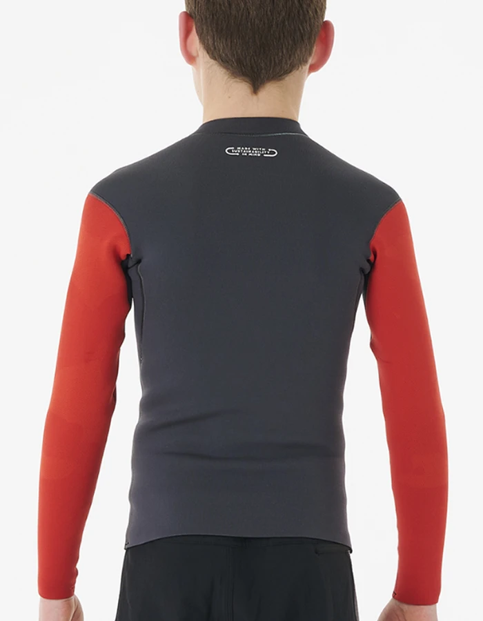 RIP CURL DAWN PATROL LONG SLEEVE JACKET BOYS 3 RIP CURL DAWN PATROL LONG SLEEVE JACKET BOYS - Image 3