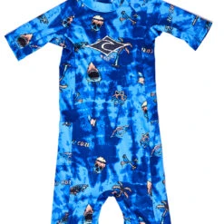 RIP CURL BOYS 0-6 SAVAGES SHORT SLEEVE UV TEE SPRINGSUIT UV50+