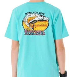 RIP CURL SLASHER TEE BOY AQUA