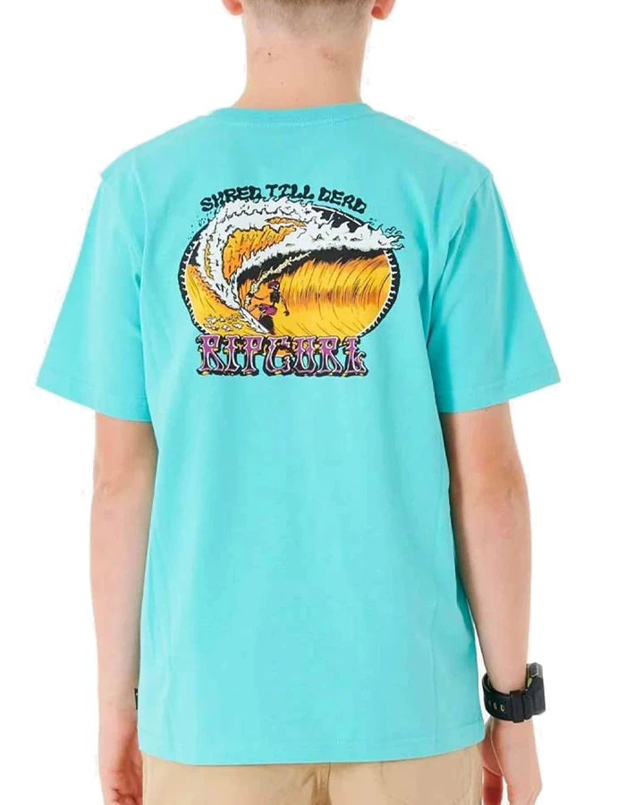 RIP CURL SLASHER TEE BOY AQUA 1 RIP CURL SLASHER TEE BOY AQUA